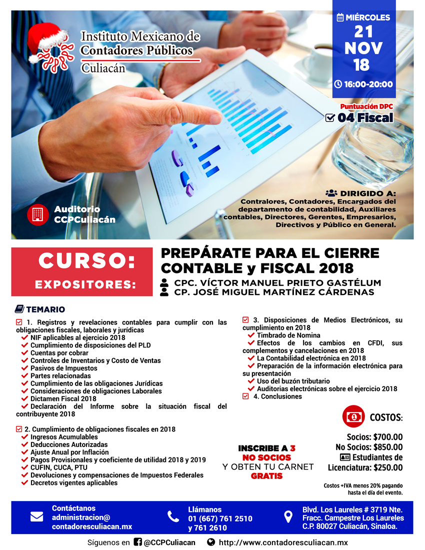 Curso 21 Noviembre 2018