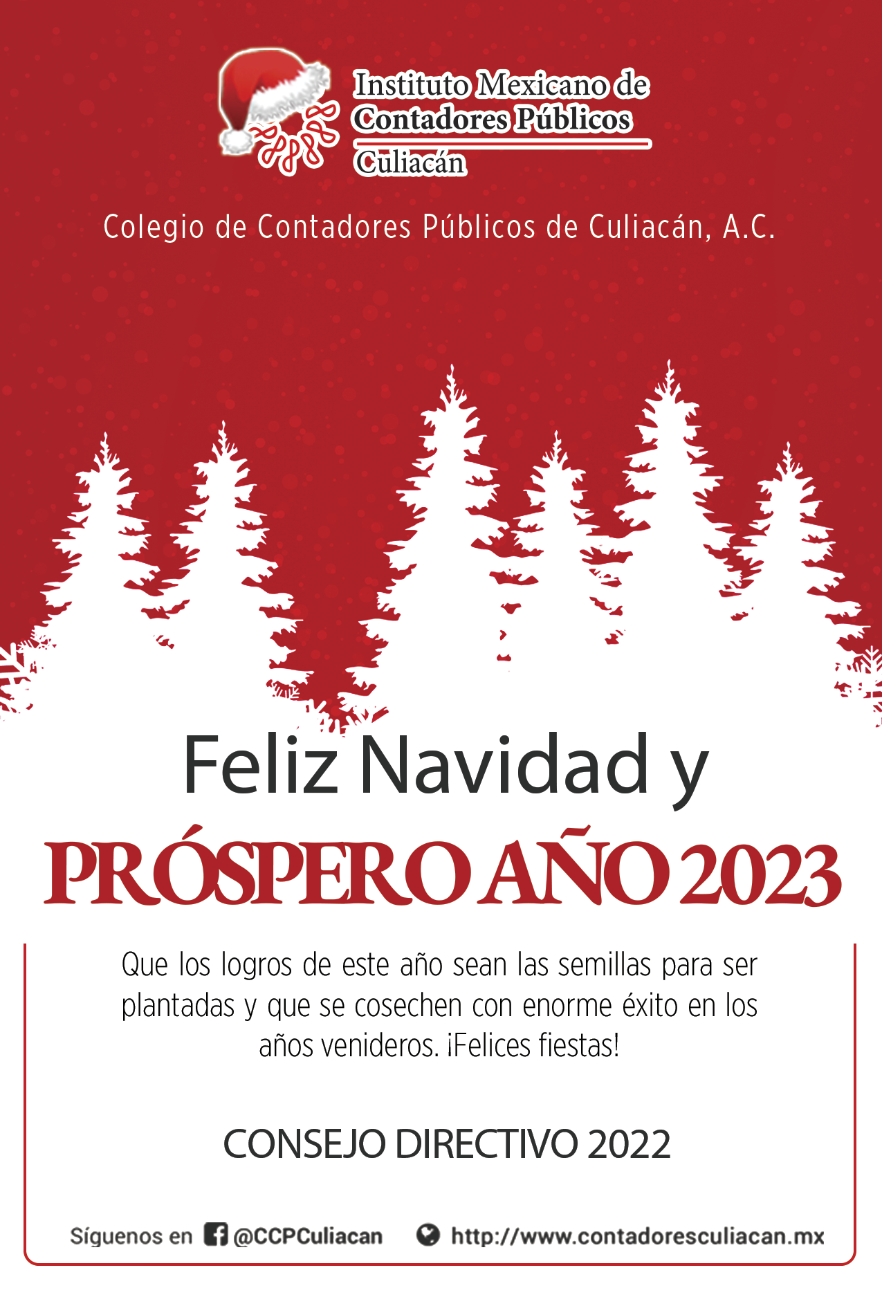 Feliz Navidad y Próspero Año 2023